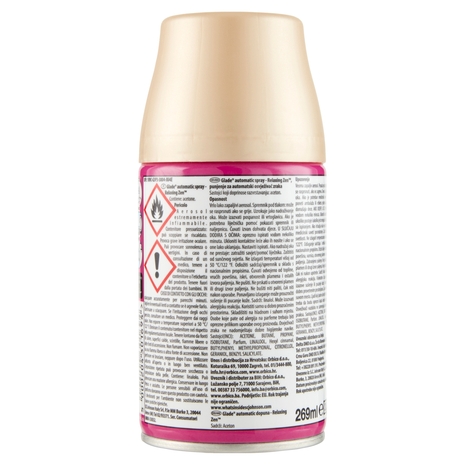 Glade Automatic Spray Ricarica, Profumatore per Ambienti, Fragranza Relaxing Zen 269ml